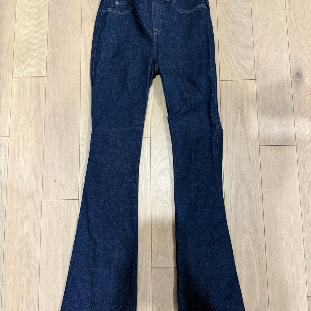 SPANX Dark Blue Flare Women's Jeans